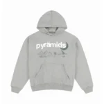 4028 Pyramids Hoodie – Grey