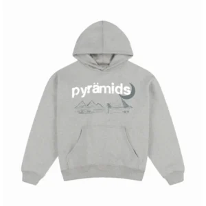 4028 Pyramids Hoodie – Grey