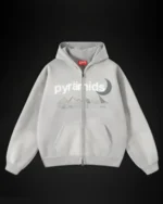 Pyramids White Hoodie